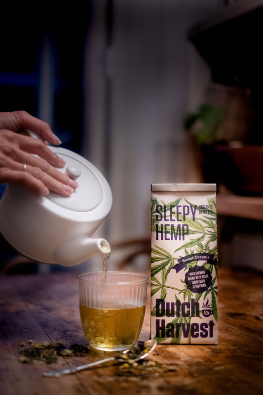 Sleepy Hemp from Dutch Harvest - Organic loose-leaf tea