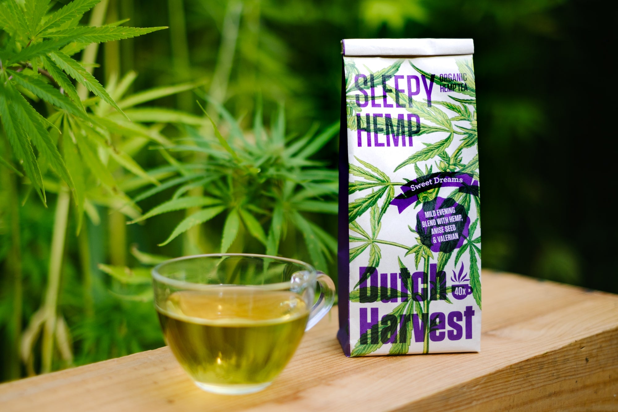 Sleepy Hemp from Dutch Harvest - Organic loose-leaf tea – Dutch