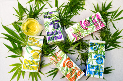 (5 pack bundle) Dutch Harvest - Hemp tea - Organic loose leaves