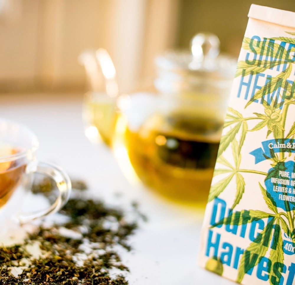 (5 pack) Dutch Harvest - Simply Hemp - Pure hemp tea - Organic