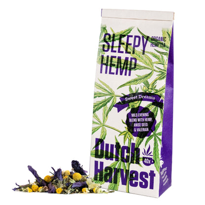 Sleepy Hemp from Dutch Harvest - Organic loose-leaf tea